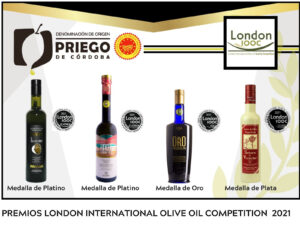 Premios London Internacional - DOP Priego de Córdoba