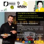 Cata Maridaje con Sergio Fernández de Canal Cocina – Los 25 Aromas del AOVE – DOP Priego y DOP Sierra Mágina