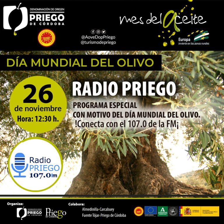Mes del Aceite 2021- Radio Priego - DOP Priego de Córdoba