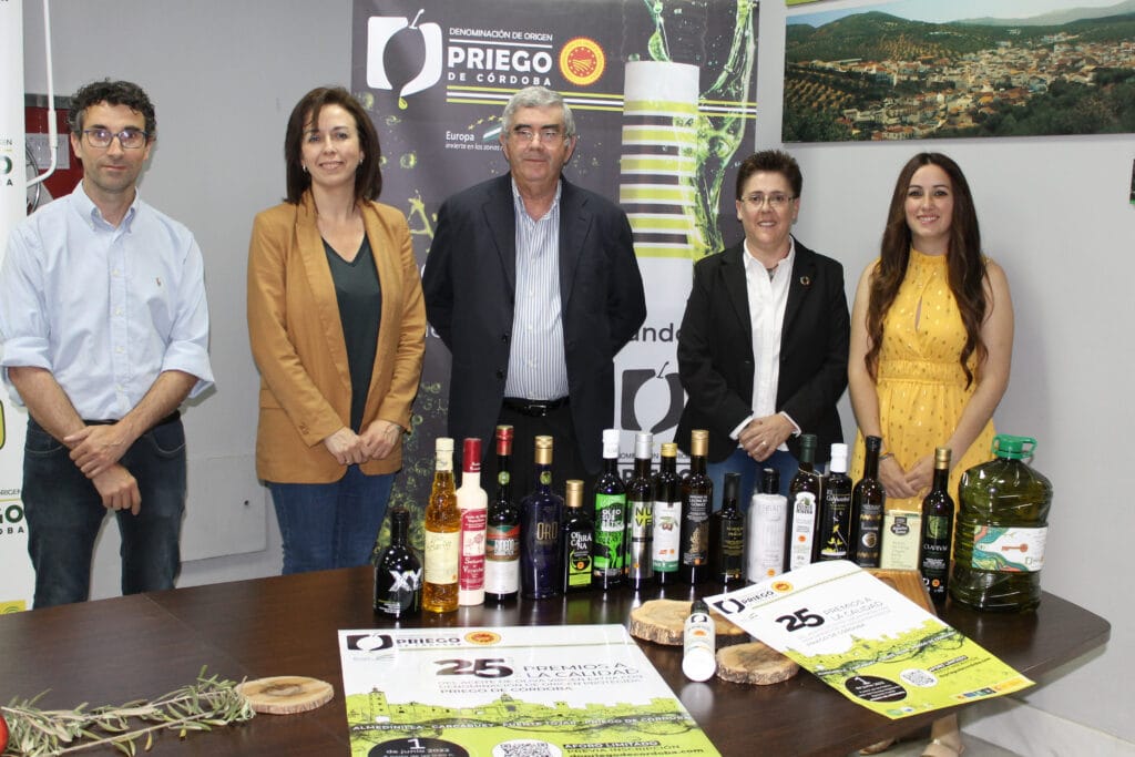 La D.O.P. Priego de Córdoba Presenta la XXV Edición de sus Premios a la Calidad a sus Aceites de Oliva Virgen Extra