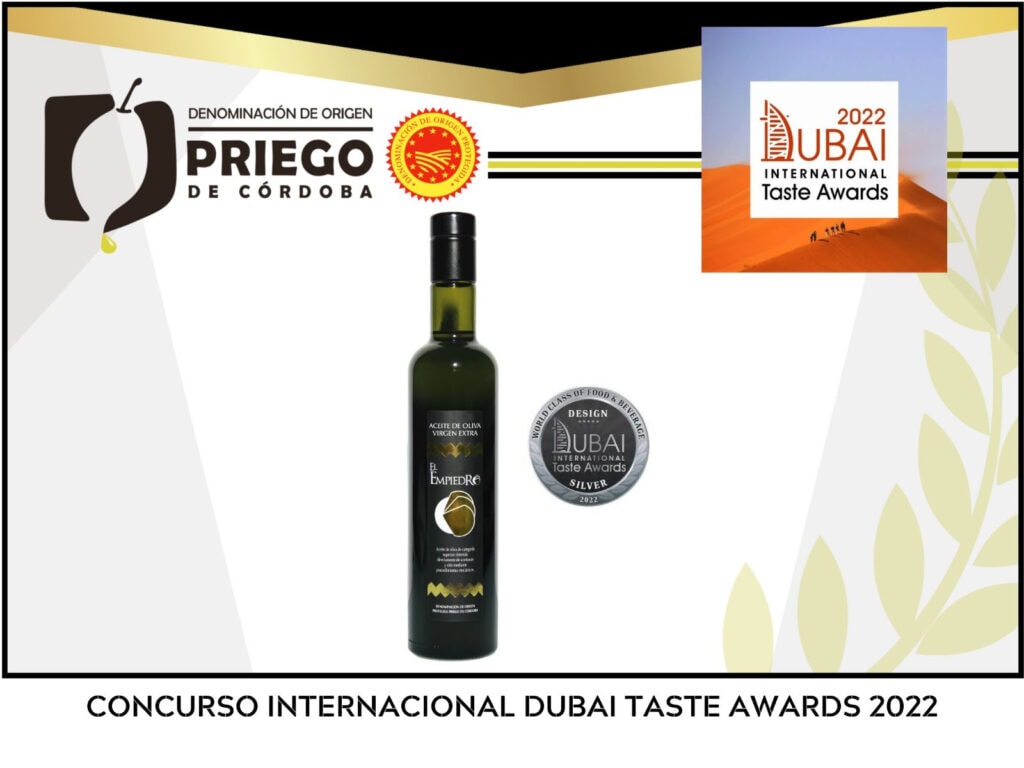 Dubai Taste Awards 2022 DOP Priego de Córdoba