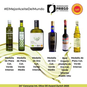 24º Concurso Int. Olive Oil Award Zurich 2025