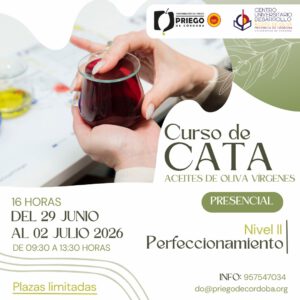 Curso de Análisis Sensorial de Aceites de Oliva Vírgenes – Nivel II (Perfeccionamiento)