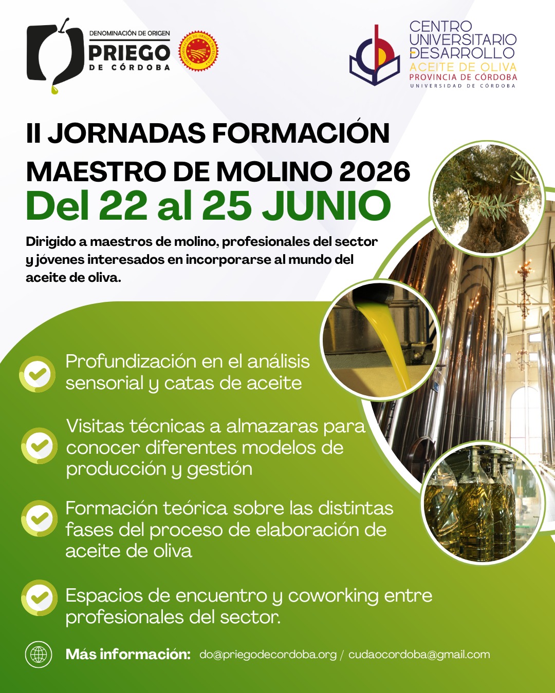 Formación Maestro de Molino
