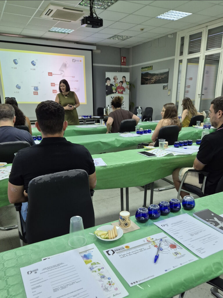 CURSO DE ANÁLISIS SENSORIAL DE ACEITES DE OLIVA VÍRGENES