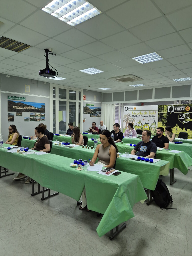 CURSO DE ANÁLISIS SENSORIAL DE ACEITES DE OLIVA VÍRGENES